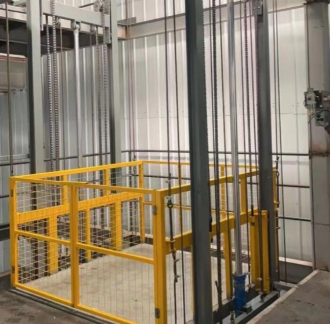 台前导轨式升降机一般加工周期